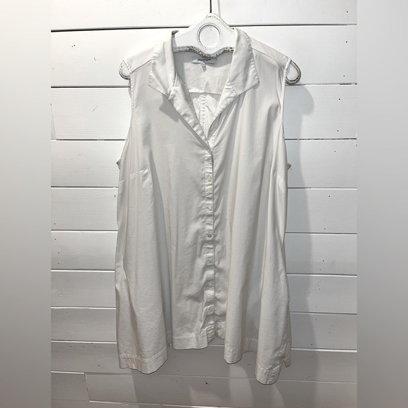 FOXCROFT – Tunique sans manches blanc– Taille 20W - Picture 1 of 9